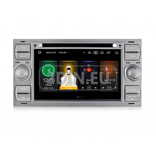 FORD - МУЛТИМЕДИЯ / Навигация android 16 DVD сива + DSP + CARPLAY